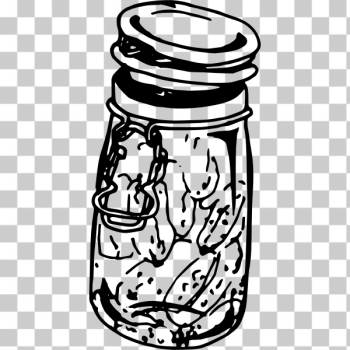 SVG Glass jar SVG Glass jar
