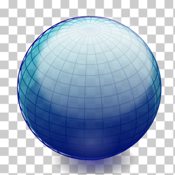 SVG Glossy planet vector image