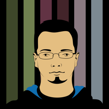 SVG Goatee beard man vector illustration