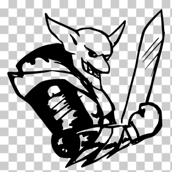 SVG Goblin warrior SVG Goblin warrior