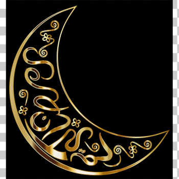 SVG Gold crescent moon SVG Gold crescent moon