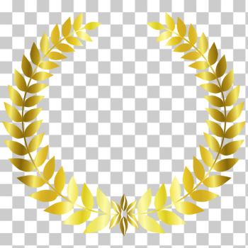 SVG Gold Laurel Wreath SVG Gold Laurel Wreath