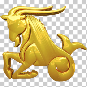 SVG Golden Capricorn Zodiac Sign SVG Golden Capricorn Zodiac Sign