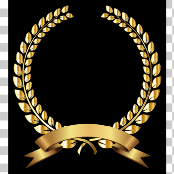 SVG Golden Laurel Wreath Remixed SVG Golden Laurel Wreath Remixed