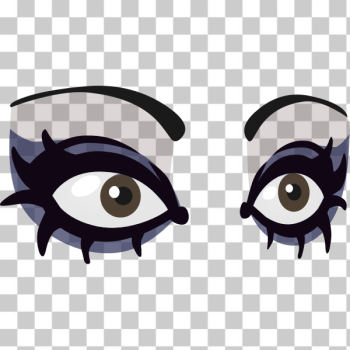 SVG Goth eyes SVG Goth eyes
