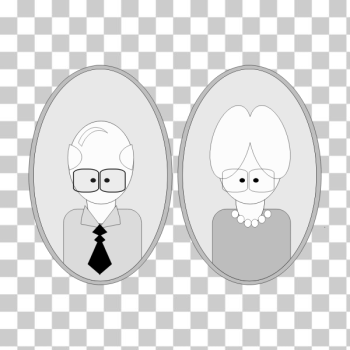 SVG Grandfather and grandmother SVG Grandfather and grandmother