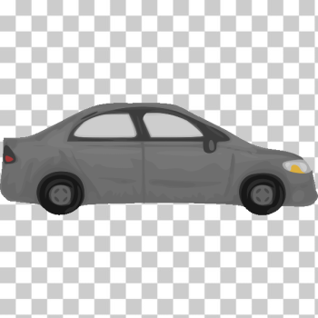 SVG Gray automobile vector image SVG Gray automobile vector image