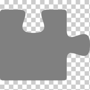 SVG Graypuzzle piece SVG Graypuzzle piece