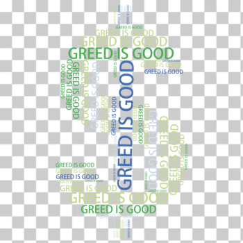 SVG Greed word SVG Greed word