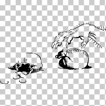 SVG Greedy hand vector image SVG Greedy hand vector image