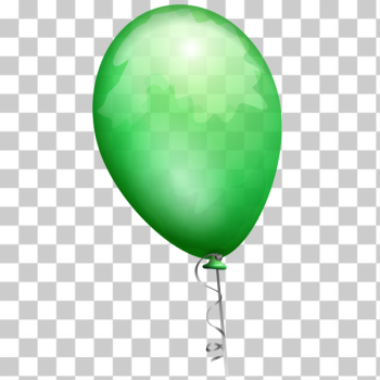 SVG Green balloon vector image SVG Green balloon vector image