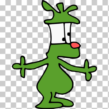 SVG Green cartoon figure SVG Green cartoon figure