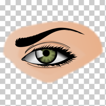 SVG Green eye illustration SVG Green eye illustration