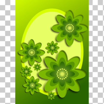 SVG Green flowers SVG Green flowers