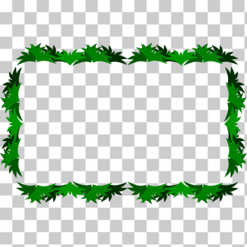 SVG Green Frame