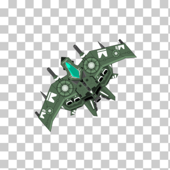 SVG Green UFO SVG Green UFO