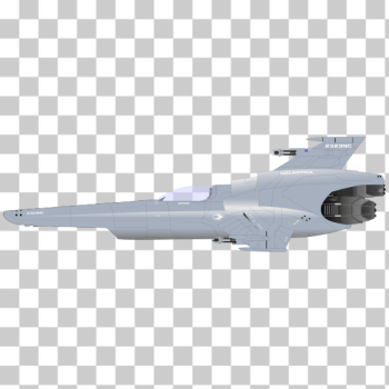 SVG Grey flying object