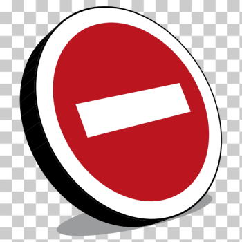 SVG Ground no entry sign vector clip art