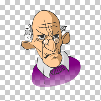 SVG Grumpy old man SVG Grumpy old man