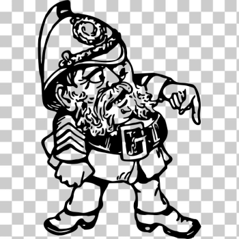 SVG Grumpy policeman SVG Grumpy policeman