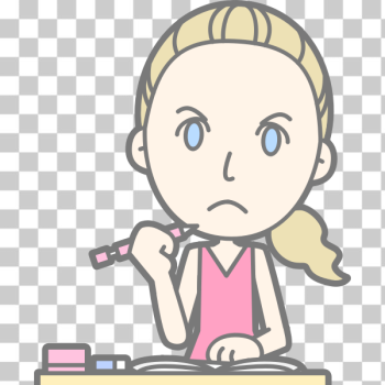 SVG Grumpy student SVG Grumpy student