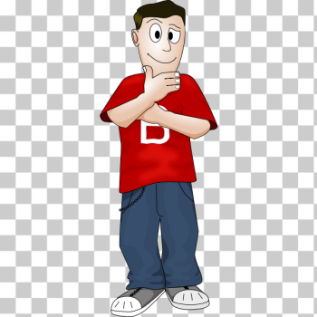 SVG Guy thinking SVG Guy thinking
