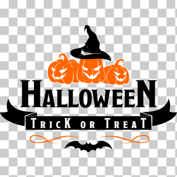 SVG Halloween - Trick or Treat logo SVG Halloween - Trick or Treat logo