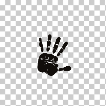 SVG Hand print SVG Hand print