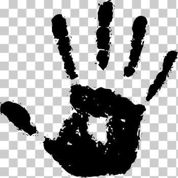 SVG Hand print image SVG Hand print image