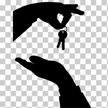 SVG Handing over keys SVG Handing over keys