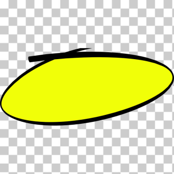 SVG Handwritten circle in yellow color SVG Handwritten circle in yellow color