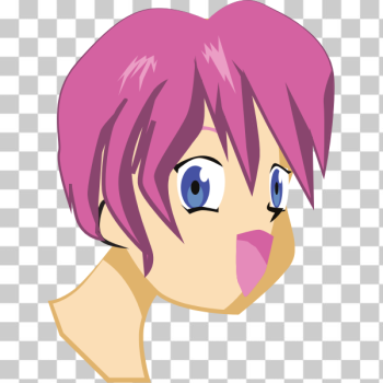 SVG Happy anime boy SVG Happy anime boy