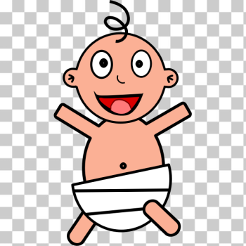 SVG Happy baby vector graphics SVG Happy baby vector graphics
