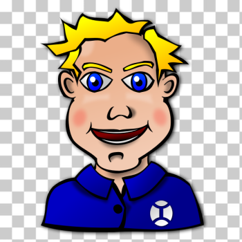 SVG Happy blonde boy SVG Happy blonde boy