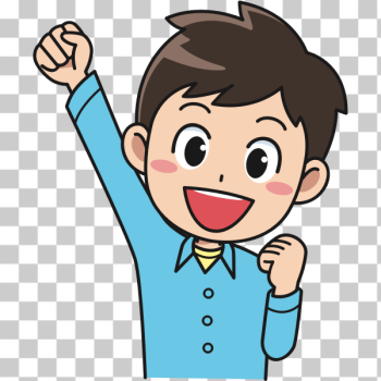SVG Happy boy vector image SVG Happy boy vector image