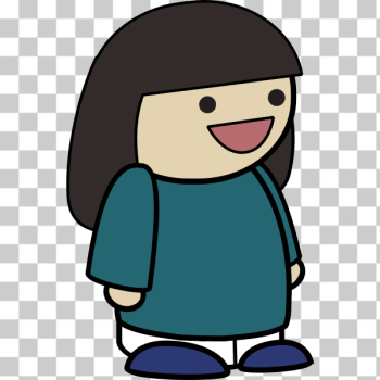 SVG Happy girl SVG Happy girl