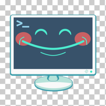 SVG Happy monitor SVG Happy monitor