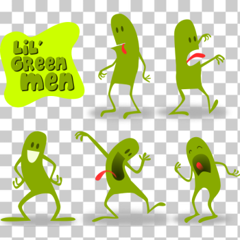 SVG Happy monsters