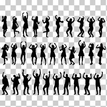 SVG Happy people silhouette SVG Happy people silhouette