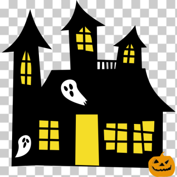 SVG Haunted house drawing SVG Haunted house drawing