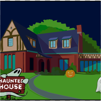 SVG Haunted house vector drawing SVG Haunted house vector drawing