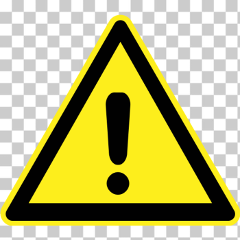 SVG Hazard warning sign vector image SVG Hazard warning sign vector image
