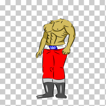 SVG Headless body SVG Headless body