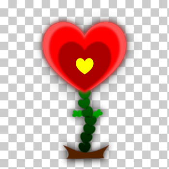 SVG Heart Flower SVG Heart Flower
