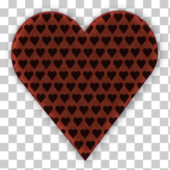 SVG Heart in Heart Dark SVG Heart in Heart Dark