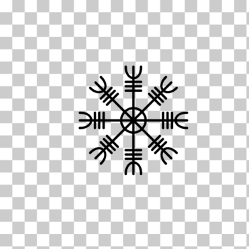 SVG Helm of awe SVG Helm of awe
