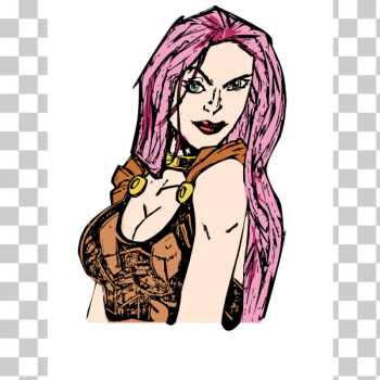 SVG Heroine smile SVG Heroine smile