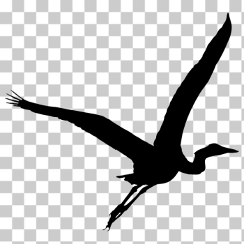 SVG Heron silhouette SVG Heron silhouette