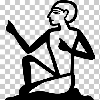 SVG Hieroglylph figure SVG Hieroglylph figure