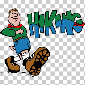 SVG Hiking man vector drawing SVG Hiking man vector drawing